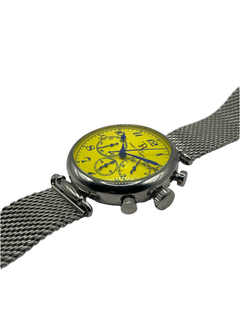 The Boss - Chrono (Silver/Yellow)