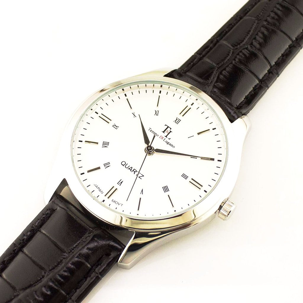 The Marker - (Black/Silver) - Tempo Di Lugano Watches